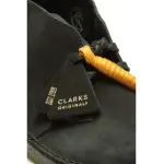 Туфли на плоской подошве, замшевые ботинки дезерты Clarks, черный - фото 4