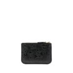 Comme Des Garçons Wallet кошелек с тиснением, черный - фото 2