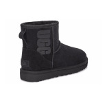 Кроссовки классические мини резиновые логотип Ugg, черный - фото 4