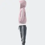 Спортивный костюм Adidas Sportswear "I 3S SHINY TS" (2 шт.), для малышей и малышей, белый - фото 9