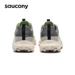 Кроссовки амортизирующие женские Saucony Peregrine 13 для бега, серо-зеленый - фото 9