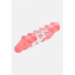 Носки Girls Mesh Sneaker With Lurex 6Pack Skechers, цвет pink glow mix - фото