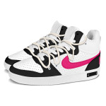 Кроссовки Nike Court Borough Skateboarding Shoes Men Mid-top Pink, розовый - фото 3