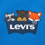 Толстовка Levi's Crew Neck Camp Friends, синий - фото 3