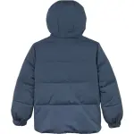 Стеганая куртка Tommy Hilfiger "MONOTYPE PADDED PUFFER JACKET", с капюшоном, малыш до 2 лет, с капюшоном, на рукавах резинка, цвет Aegean Sea - фото 8