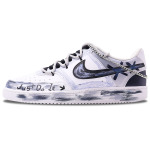 Кроссовки Nike Court Vision 1 Skateboarding Shoes Men Low-top White/blue, белый - фото