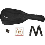 Акустическая гитара Fender CC-60S Solid Top Concert Acoustic Guitar - Black - фото 4