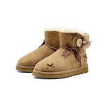 Женские мини-сапоги Bailey Bow II Snow Boots Chestnut Ugg - фото 3