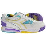 Женские разноцветные кроссовки Rebound ace Diadora, белый - фото 4