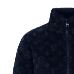 Новые квартальные продукты LV Jacket Men Louis Vuitton, темно-синий - фото 5