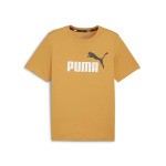 Футболка Puma ESS+ 2 Col Logo, коричневый - фото