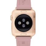 Фирменный резиновый ремешок Apple Watch, 38 мм и ампер; 40 мм COACH, цвет White - фото 6