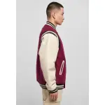 Всепогодная куртка Sean John " Sean John Men's JM224-022-02 SJ Vintage College Jacket" (1 шт.), без капюшона, цвет Berry/Beige - фото 10