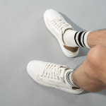 Кроссовки Anthony Miles Skateboarding Shoes Men Low-top White, белый - фото 6