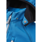 Куртка софтшелл Reima Softshell Jacke Vantti, цвет Cool blue - фото 4