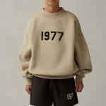 Детская толстовка Fear Of God Essentials, цвет Wheat - фото 6