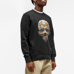 Свитшот Paul Smith Sticker Skull, черный - фото 2