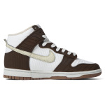 Мужские кроссовки для скейтбординга Nike Dunk high, Brown/Color Blocking - фото 2