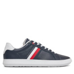 Кроссовки Tommy Hilfiger EssentialLeather Cupsole, синий - фото 2