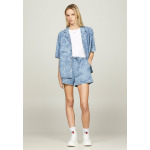 Джинсовые шорты HAWAIIAN CHAMBRAY MOM Tommy Jeans, синий - фото 5