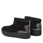 Ботинки Tommy Hilfiger MetallicSuede Snowboot, черный - фото 3