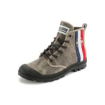 Pampa Canvas Shoes Unisex High-top Серый/черный Palladium - фото 2