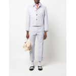 Thom Browne Funmix striped golf jacket, синий - фото 2