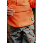 Детская толстовка Jack Wolfskin SMILEYWORLD MIDLAYER, оранжевый - фото 5