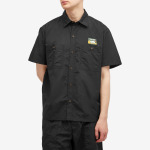 Рубашка Human Made Nylon Short Sleeve Shirt, черный - фото 2