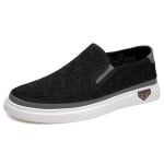 Кроссовки мужские Lifestyle Shoes Men Low-Top Egchi, черный - фото