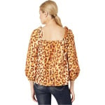 Топ Kate Spade New York Panthera Square Neck Top, цвет Neutral - фото 2