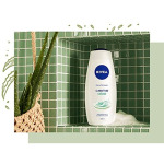 Крем-гель для душа Fresh Aloe 750мл, Nivea - фото 3