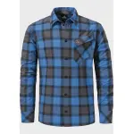 Рубашка Schöffel для улицы "Hiking Shirt Style Poplar MNS", синий - фото