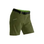 Функциональные шорты Maier Sports "Lulaka Shorts", женские шорты, короткие походные брюки, уличные брюки с 4 карманами, стандартного кроя, зеленый - фото