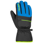 Перчатки Reusch Alan, цвет Black/Brilliant Blue/Safety Yellow - фото