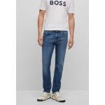 Джинсы Slim fit BOSS Delaware, синий - фото