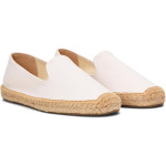 Туфли на плоской подошве Soludos Smoking Slipper Espadrille, цвет Oasis White - фото