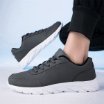 Кроссовки мужские Lifestyle Shoes Men Low-Top Medd, черный/белый - фото 14