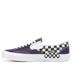 Кроссовки Vans Slip-On CAP 'Checkerboard Mysterioso', фиолетовый - фото