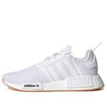 Кроссовки оригиналы nmd_r1 primeblue Adidas, белый - фото