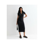 Платье-футляр STRETCH COLLARED MIDI New Look, черный - фото 2