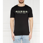 Футболка GUESS Slim Fit stretch, черный - фото