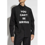 Moschino футболка You Can't Be Serious, черный - фото 3