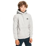 Толстовка Quiksilver Best Wave Sherpa Full Zip, серый - фото