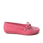 Балетки Thunderbird Animikii Moccasin Loafer Minnetonka, розовый - фото 4