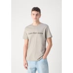 Футболка с принтом REGULAR FIT TEE INSTITUTIONAL LOGO Calvin Klein Jeans, серый - фото 2