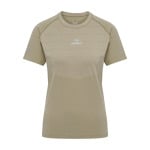 Футболка с принтом PACE SEAMLESS TEE Newline, цвет silver sage - фото