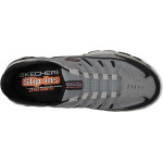 Кроссовки Afterburn M. Fit Ridgeburn Hands Free Slip-Ins SKECHERS, серый/черный - фото 2