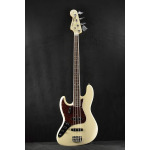 Басс гитара Fender American Vintage II 1966 Jazz Bass Left-Hand Olympic White Rosewood Fingerboard - фото 2