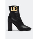 Ботинки Dolce&Gabbana Leather Ankle, черный - фото